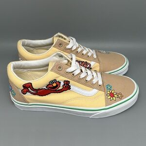 Vans Off The Wall x Sesame Street Elmo Skate Shoes Women's Sz 8